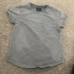 Little Bipsy Acid Washed Gray Kids Tee